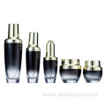 Glass cosmetic lotion pump bottles